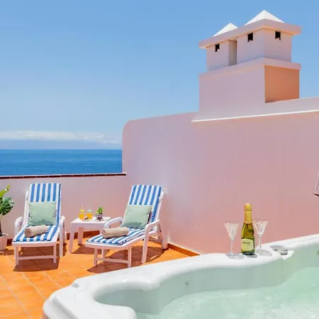 アパート Penthouse With Jacuzzi By Dream Homes Tenerife *